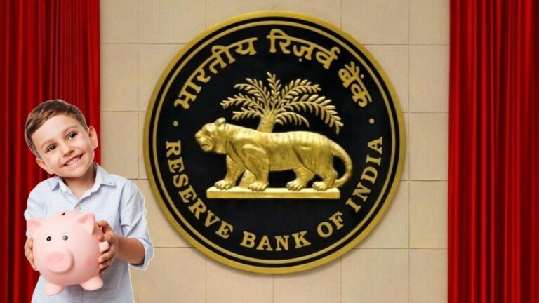RBI Allows Minors Aged 10 and Above to Operate Bank Accounts Independently