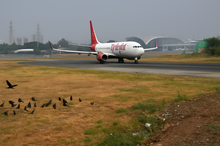 Bird Strike Risk at Navi Mumbai Airport: DGCA Orders Action Against Illegal Animal Slaughter Near Runway