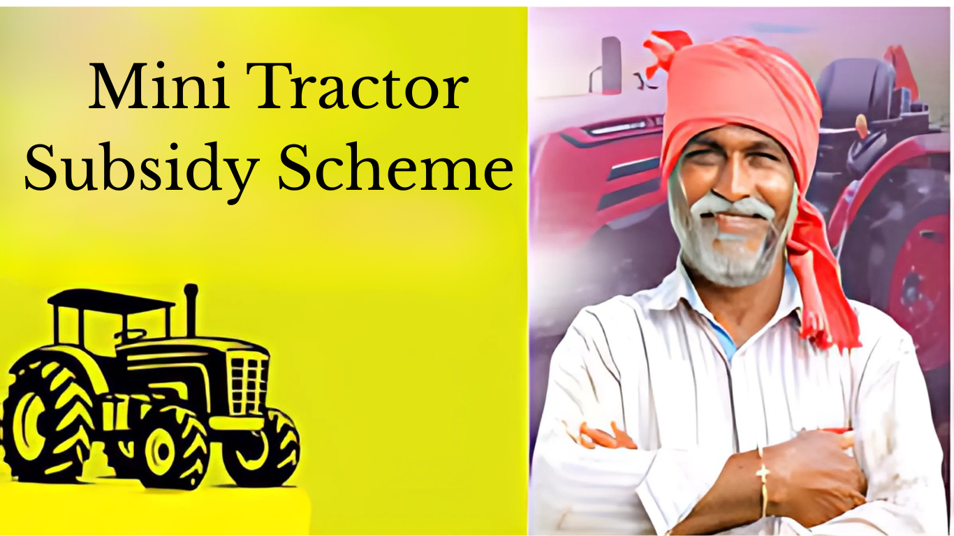 Maharashtra Offers 90% Subsidy on Mini Tractors for SC, Neo-Buddhist Farmer Groups - Grolife.in