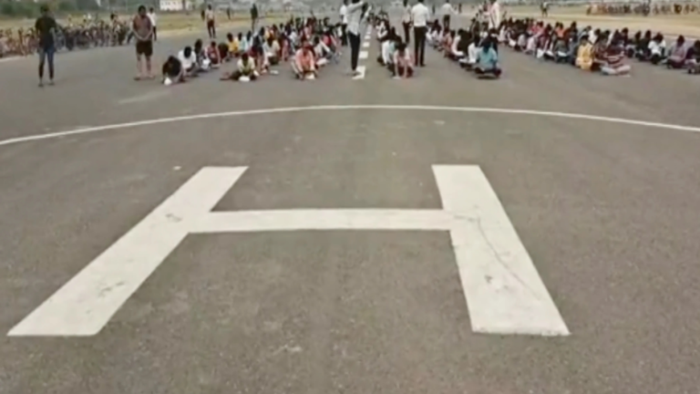 Unused Saharsa Airport Turns Into Exam Hall Amid Infrastructure Delay