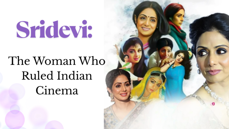 When Sridevi Was Bigger Than the Khans—And Walked Away at 33