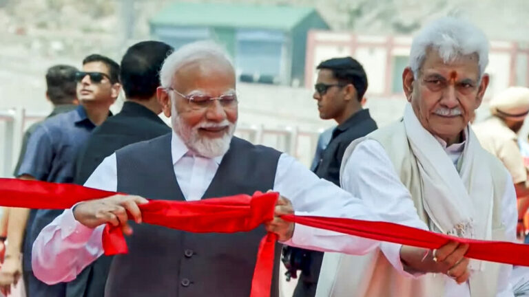 PM Modi Inaugurates World’s Highest Railway Bridge Over Chenab River, Boosting Connectivity in Jammu & Kashmir