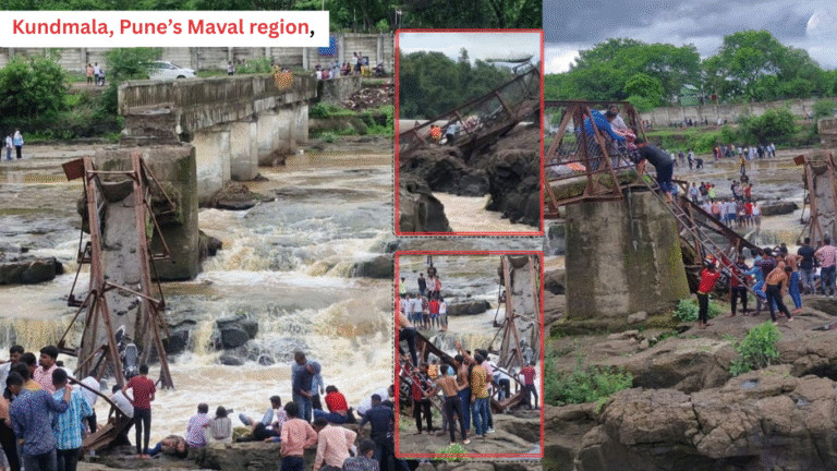Bridge Collapse at Kundmala: Monsoon Joy Turns Tragic in Pune