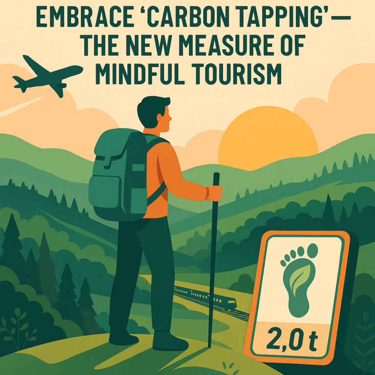 Carbon Tapping: The Travel Trend That Could Redefine Your Souvenir Shelf
