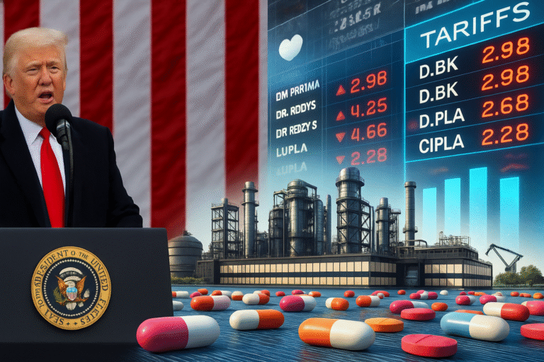 Trump Floats 250% Tariff on Drug Imports: A Blow to India’s Pharma Powerhouse?