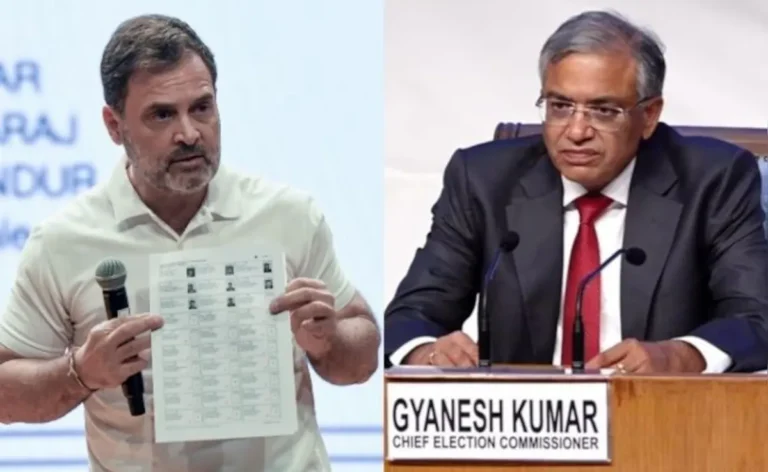 CEC to Rahul Gandhi: “Show proof of vote chori or take it back”