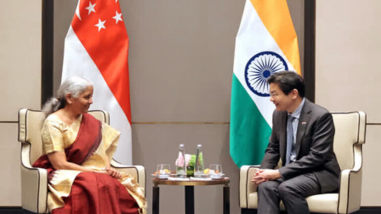 Singapore PM Lawrence Wong Meets FM Sitharaman, Pushes Deeper Strategic Ties