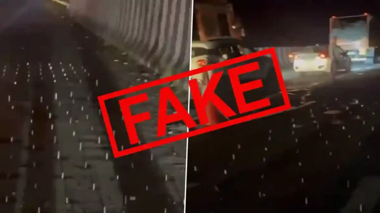Viral Nails Video on Samruddhi Expressway is False, Police Clarify
