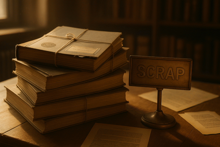 Government of India’s massive ‘Swachhata’ drive aims to declutter 7.22 lakh office spaces after earning ₹3,296 crore from selling scrap and obsolete materials marking the country’s largest-ever cleanliness campaign. (Image: AI Generated)