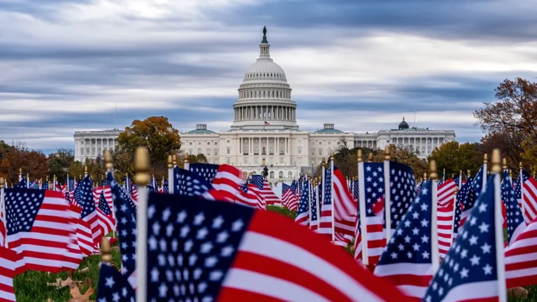 The US Capitol building stands tall in Washington D.C. as the Senate passes a crucial funding bill to end the historic government shutdown, marking a key moment in American politics. (PC: Reuters)