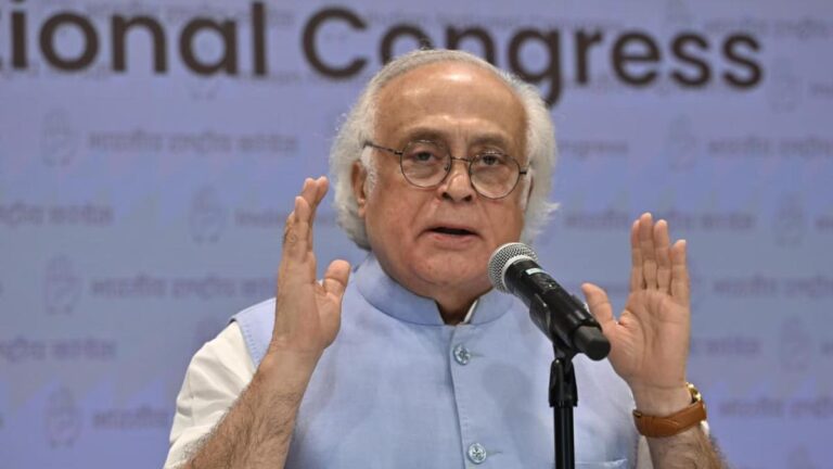 Congress leader Jairam Ramesh criticises the India–US interim trade agreement, calling it “asymmetrical” and questioning the Modi government’s trade and diplomatic strategy. (PC: The Hindu)
