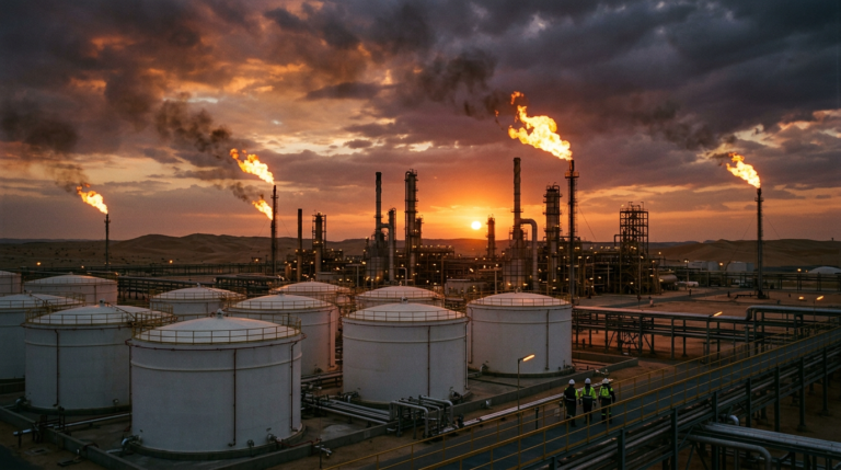 Rising oil prices amid the Iran conflict place Saudi Arabia at the center of a global economic dilemma. (Image: AI Generated)