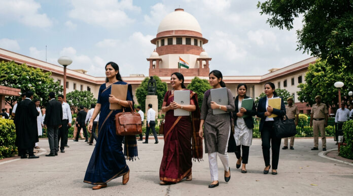 The Supreme Court raises concerns that mandatory menstrual leave laws could unintentionally affect women’s employment opportunities. (Image: AI Generated)