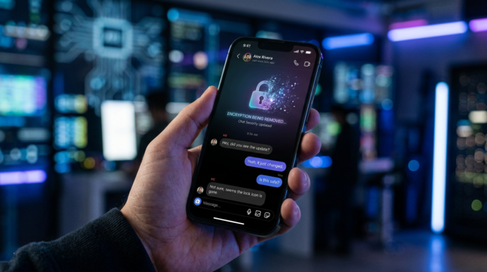 Instagram will discontinue its end-to-end encrypted messaging feature from May 2026, prompting users to secure their chat data. (Image: AI Generated)